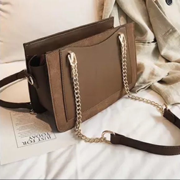 🆕JULIA Rivet Chain Shoulder Bag - Picture 10 of 11